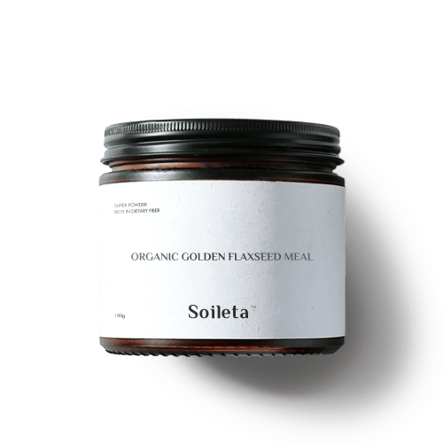 Soileta 有机黄金亚麻籽粉 ORGANIC GOLDEN FLAXSEED MEAL